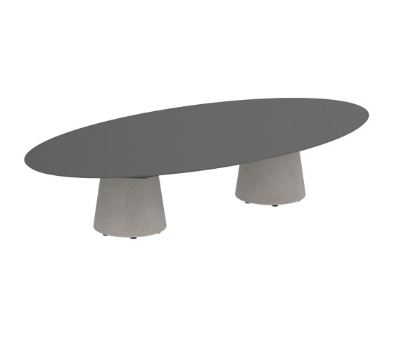 Conix table 250x130cm high lounge | Tables basses | Royal Botania