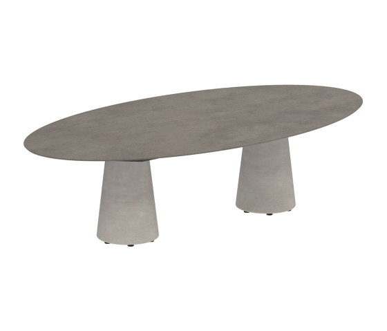 Conix table 250x130cm low dining | Dining tables | Royal Botania