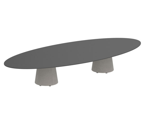 Conix table 320x140cm high lounge | Coffee tables | Royal Botania