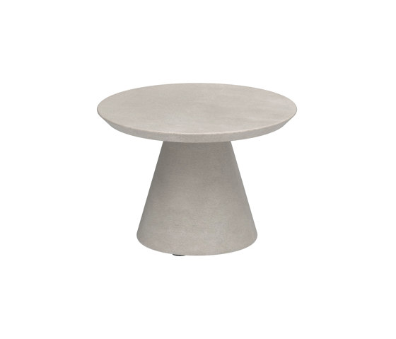 Conix side table 40cm round concrete | Tavolini alti | Royal Botania