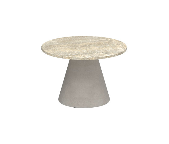 Conix side table 40cm round concrete | Side tables | Royal Botania