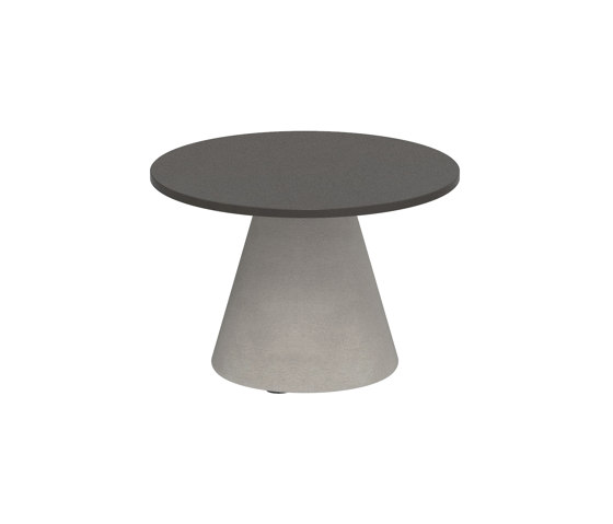 Conix side table 40cm round concrete | Side tables | Royal Botania