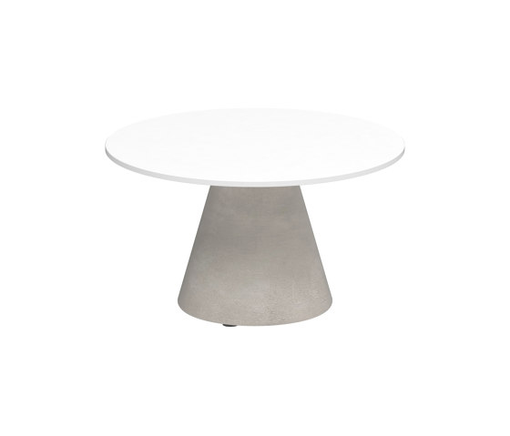 Conix side table 60cm round concrete | Side tables | Royal Botania