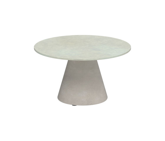 Conix side table 60cm round concrete | Side tables | Royal Botania