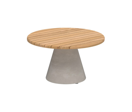 Conix side table 60cm round concrete | Side tables | Royal Botania