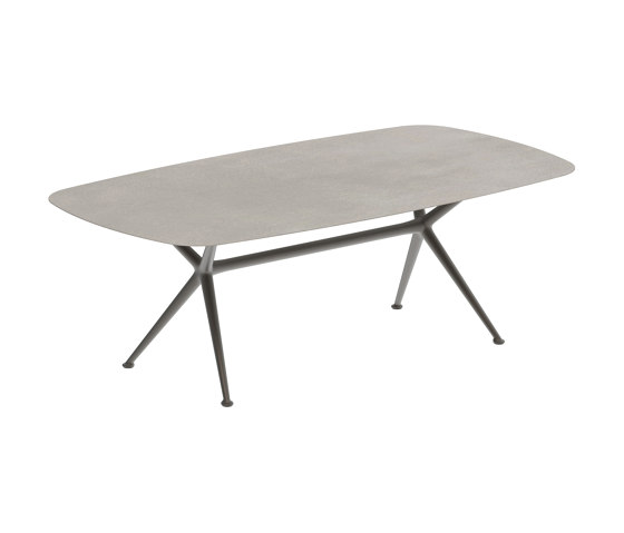 Exes table 220x120cm coated aluminium & ceram top | Mesas comedor | Royal Botania