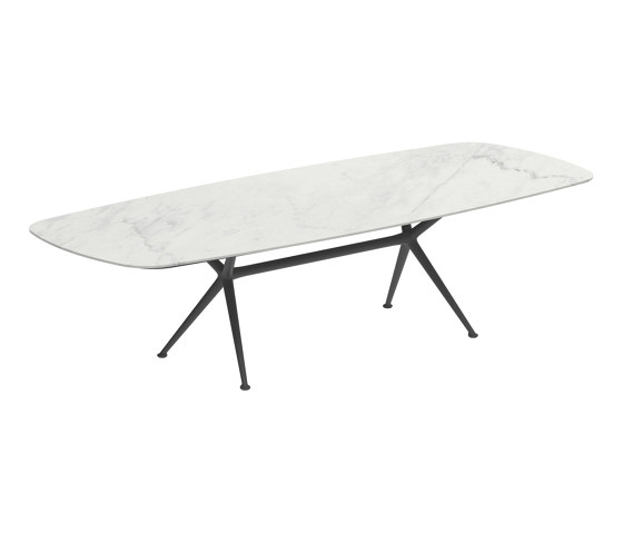 Exes table 300x120cm coated aluminium & ceram top | Mesas comedor | Royal Botania