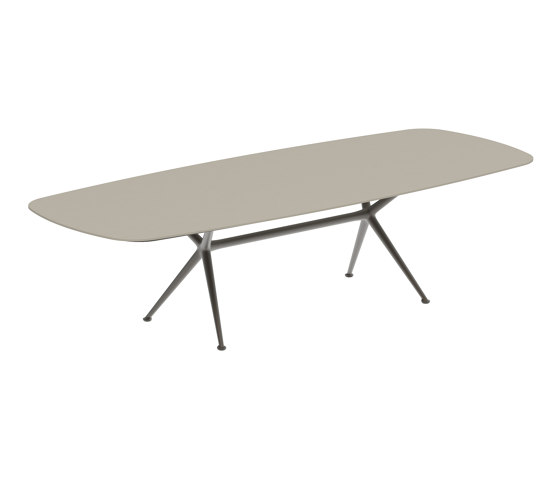 Exes table 300x120cm coated aluminium & ceram top | Mesas comedor | Royal Botania