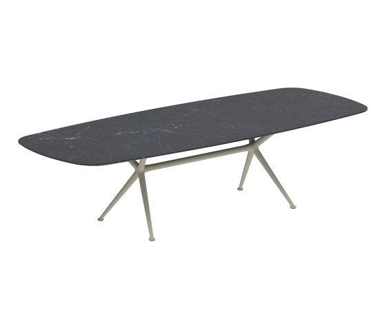 Exes table 300x120cm coated aluminium & ceram top | Mesas comedor | Royal Botania