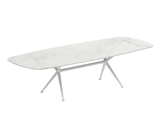 Exes table 300x120cm coated aluminium & ceram top | Mesas comedor | Royal Botania