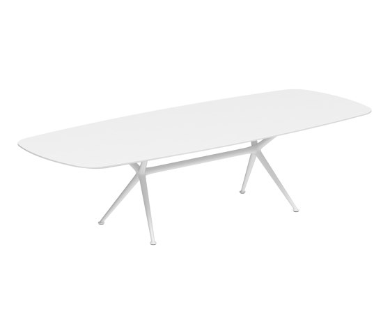 Exes table 300x120cm coated aluminium & ceram top | Mesas comedor | Royal Botania