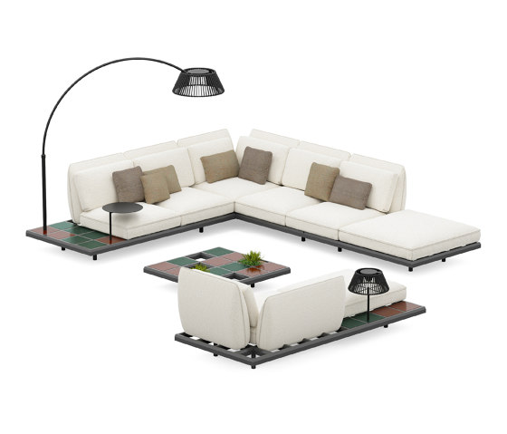 Mozaix set alu 04 | Chaise longues | Royal Botania