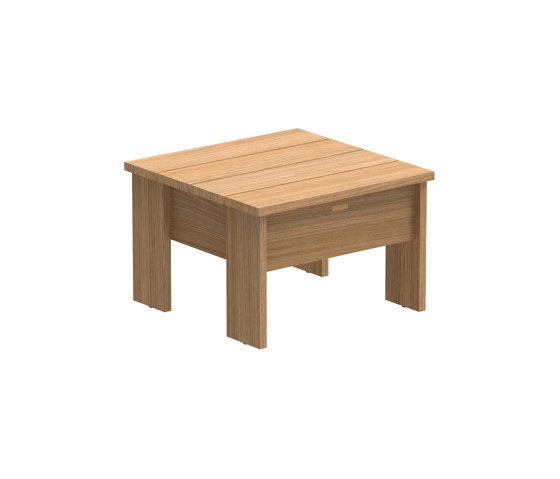 New England footrest teak | Side tables | Royal Botania