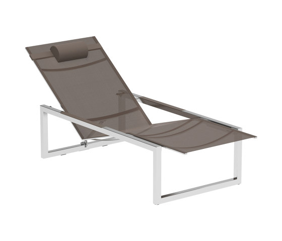 Ninix lounger stainless steel | Tumbonas | Royal Botania