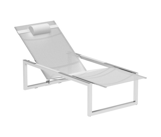 Ninix lounger stainless steel | Tumbonas | Royal Botania