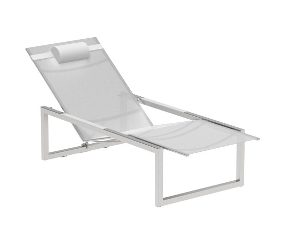 Ninix lounger stainless steel | Tumbonas | Royal Botania