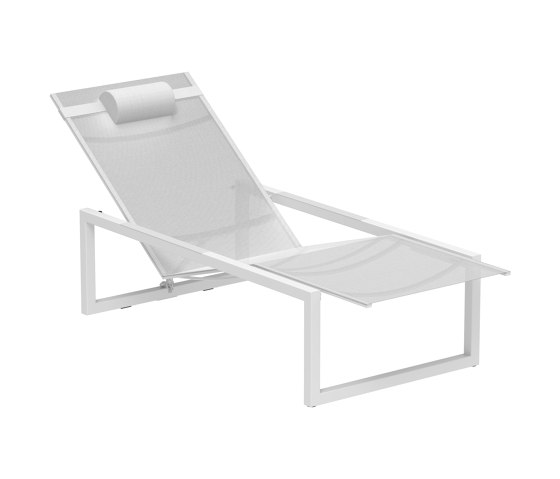 Ninix lounger stainless steel | Tumbonas | Royal Botania