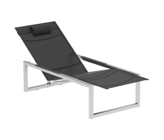 Ninix lounger stainless steel | Tumbonas | Royal Botania