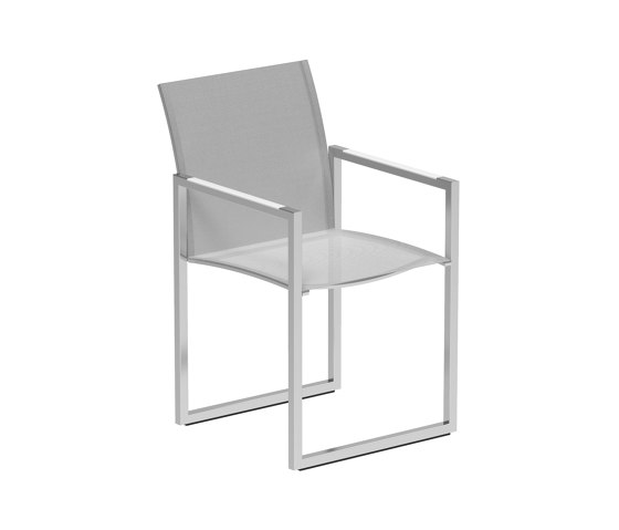 Ninix arm chair stainless steel | Chairs | Royal Botania