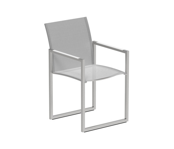 Ninix arm chair stainless steel | Chairs | Royal Botania