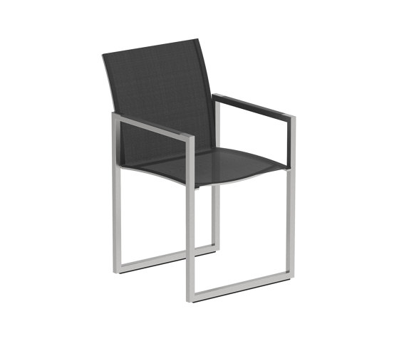 Ninix arm chair stainless steel | Chairs | Royal Botania