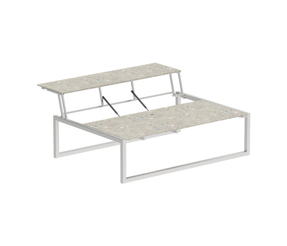 Ninix Lounge table 150T stainless steel & ceramic top | Coffee tables | Royal Botania