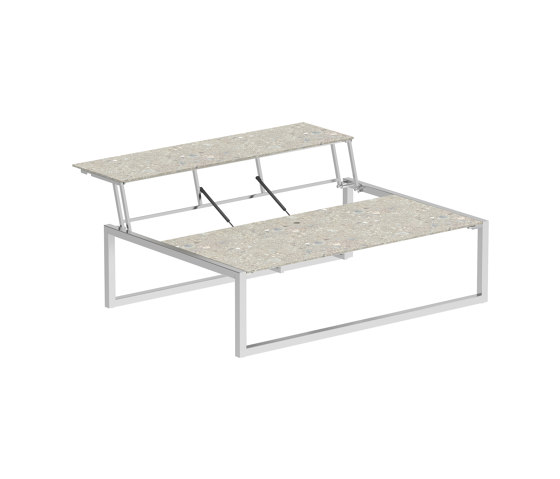 Ninix Lounge table 150T stainless steel & ceramic top | Coffee tables | Royal Botania