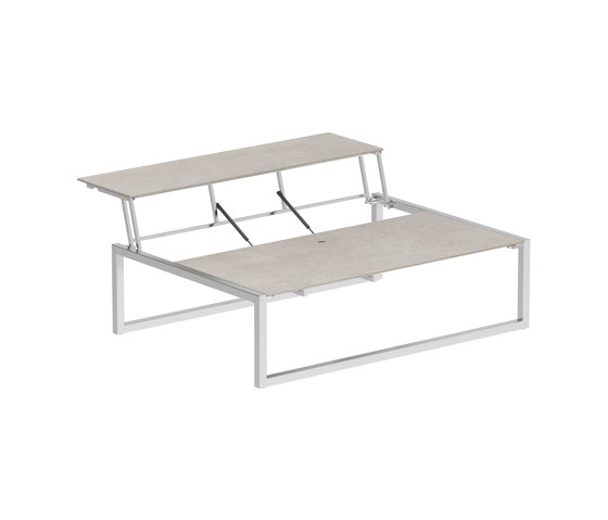 Ninix Lounge table 150T stainless steel & ceramic top | Coffee tables | Royal Botania