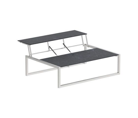 Ninix Lounge table 150T stainless steel & ceramic top | Coffee tables | Royal Botania