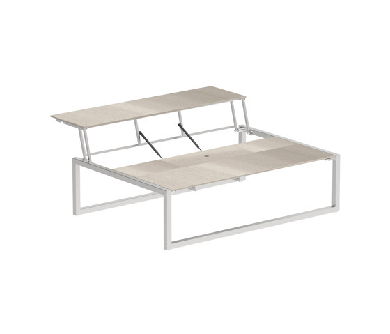 Ninix Lounge table 150T stainless steel & ceramic top | Coffee tables | Royal Botania