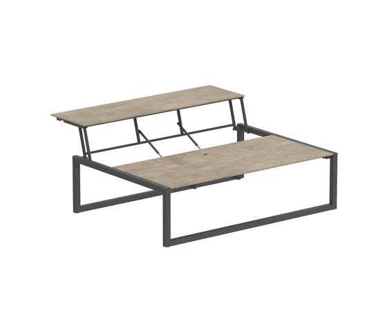 Ninix Lounge table 150T stainless steel & ceramic top | Coffee tables | Royal Botania