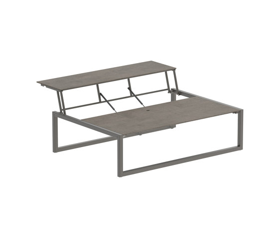 Ninix Lounge table 150T stainless steel & ceramic top | Coffee tables | Royal Botania