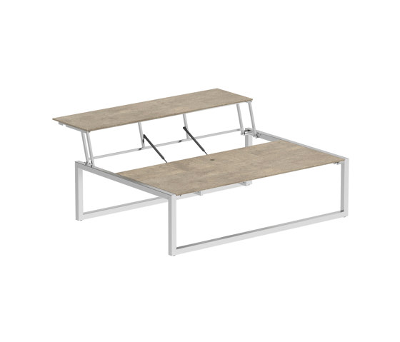 Ninix Lounge table 150T stainless steel & ceramic top | Coffee tables | Royal Botania