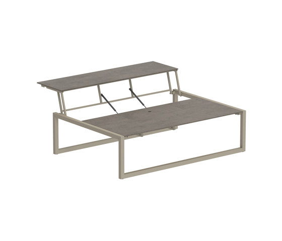 Ninix Lounge table 150T stainless steel & ceramic top | Coffee tables | Royal Botania