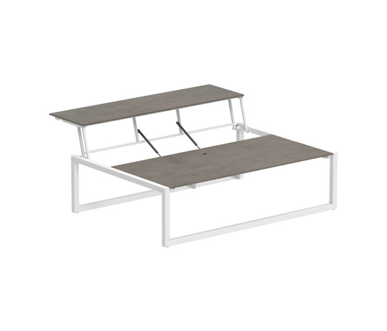 Ninix Lounge table 150T stainless steel & ceramic top | Coffee tables | Royal Botania