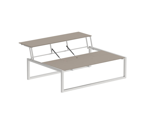 Ninix Lounge table 150T stainless steel & ceramic top | Coffee tables | Royal Botania