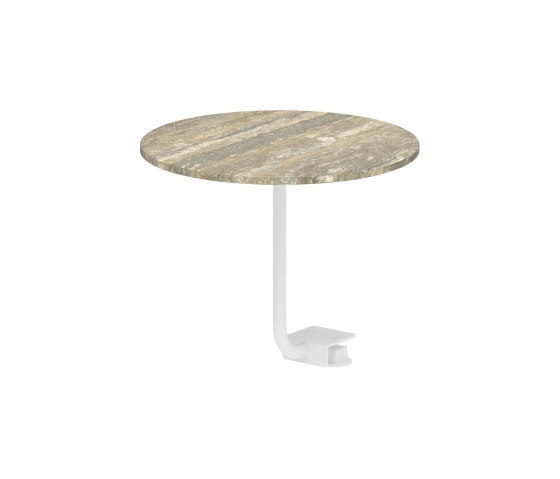 Organix side table 40 ceramic top | Tavolini alti | Royal Botania