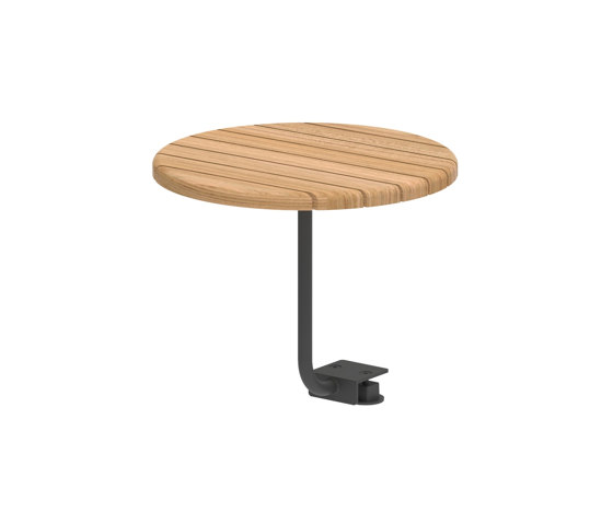 Organix side table 40 teak top | Tavolini alti | Royal Botania