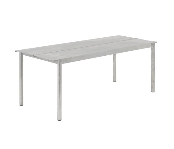 Linear Steel Table | 200 x 75 cm / 78.7 x 29.5" | Mesas comedor | Muuto