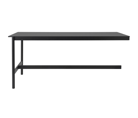 Linear System High Table End Module | 110x240 H105cm | Accesorios de mesa | Muuto