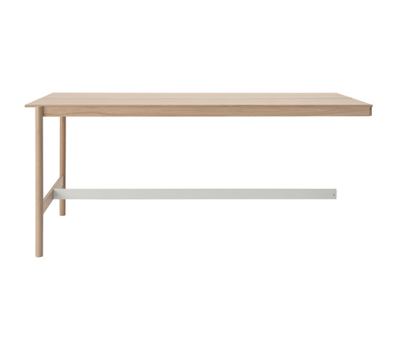 Linear System High Table End Module | 110x240 H105cm | Accessori tavoli | Muuto