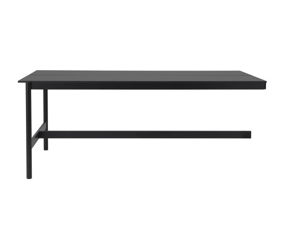 Linear System High Table End Module | 110x240 H95cm | Table accessories | Muuto