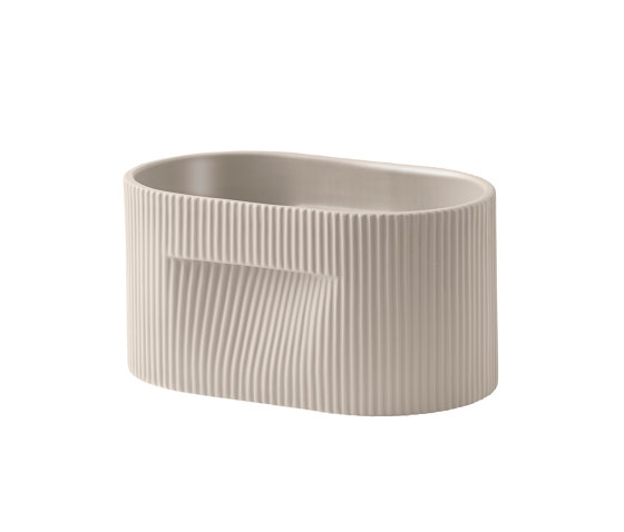 Ridge Planter | H13cm | Vases | Muuto