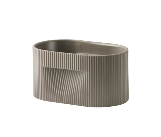 Ridge Planter | H13cm | Floreros | Muuto