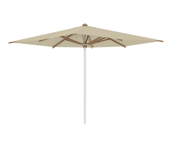 Shady umbrella 3x3m stainless steel pole & teak ribs | Toys | Royal Botania