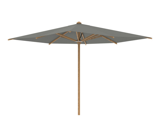 Shady umbrella 3x3m teak pole & teak ribs | Parasols | Royal Botania