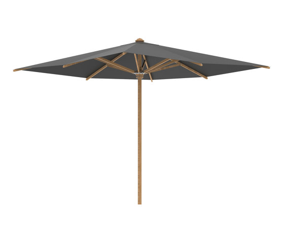 Shady umbrella 3x3m teak pole & teak ribs | Parasols | Royal Botania