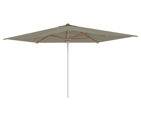 Shady umbrella 3x4m stainless steel pole & teak ribs | Parasols | Royal Botania