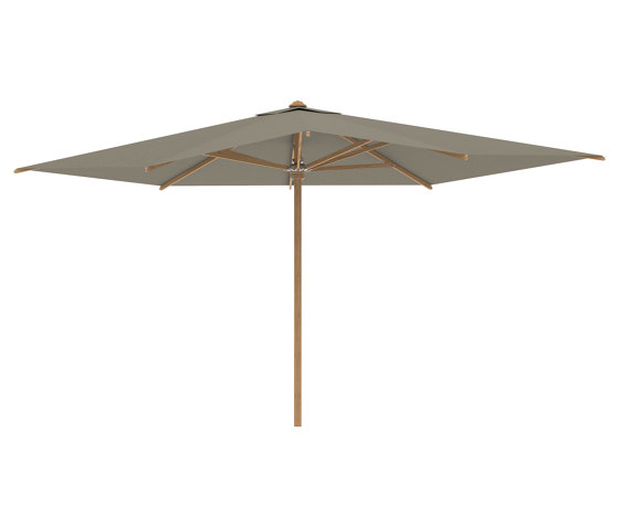 Shady umbrella 3x4m teak pole & teak ribs | Parasols | Royal Botania