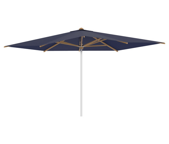 Shady umbrella 3x4m stainless steel pole & teak ribs | Parasols | Royal Botania